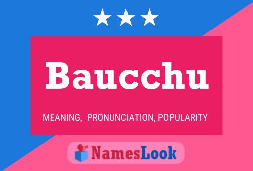 Baucchu Name Poster