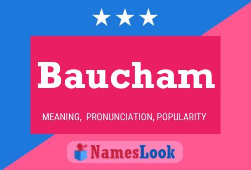 Baucham Name Poster