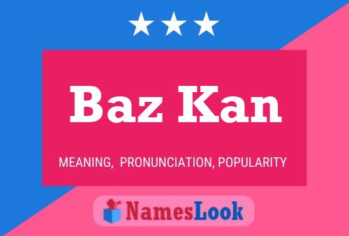 Baz Kan Name Poster