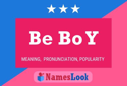 Be Bo Y Name Poster