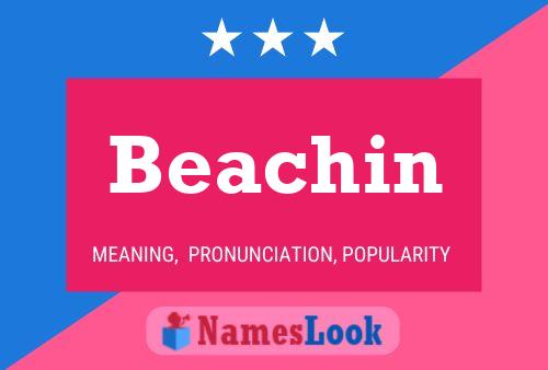 Beachin Name Poster