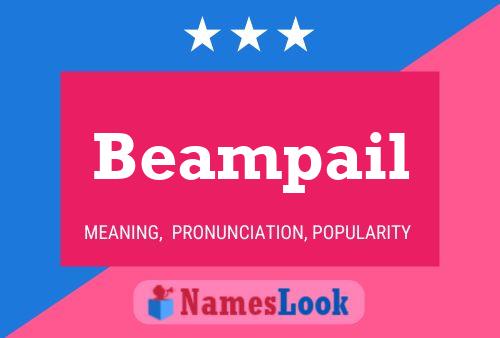 Beampail Name Poster