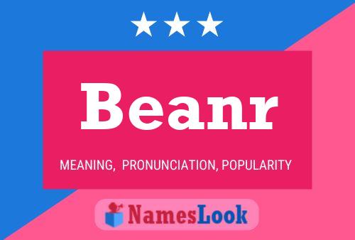 Beanr Name Poster