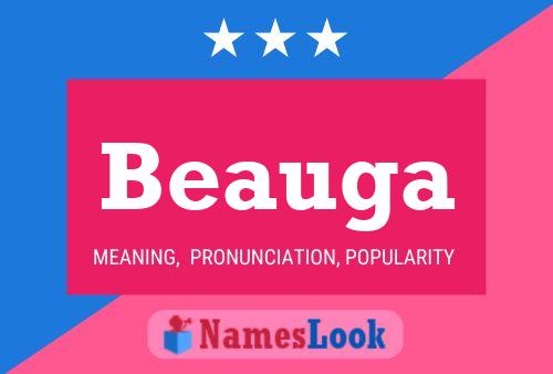 Beauga Name Poster