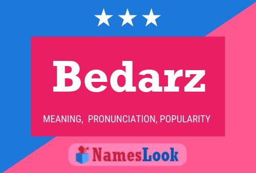 Bedarz Name Poster