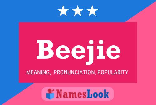 Beejie Name Poster