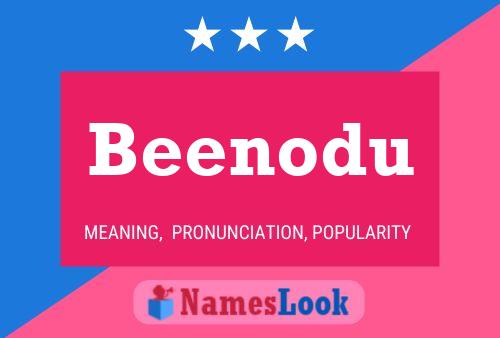 Beenodu Name Poster