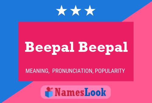 Beepal Beepal Name Poster