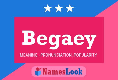 Begaey Name Poster