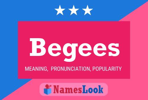 Begees Name Poster