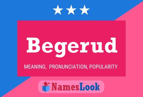 Begerud Name Poster