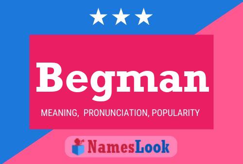 Begman Name Poster