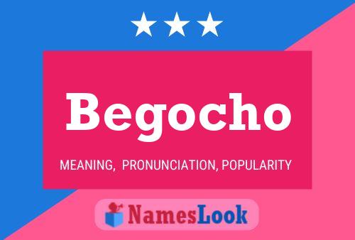 Begocho Name Poster