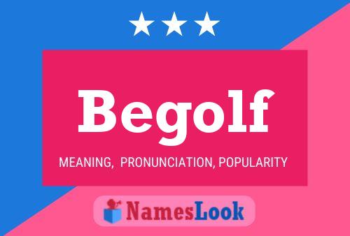 Begolf Name Poster