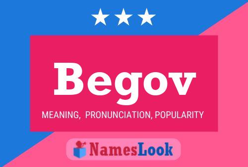 Begov Name Poster