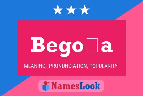 Begoña Name Poster