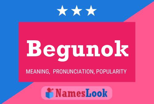 Begunok Name Poster