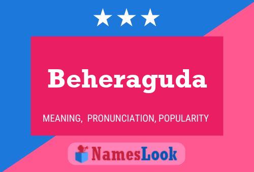 Beheraguda Name Poster