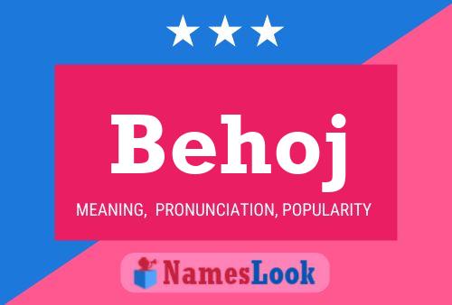 Behoj Name Poster