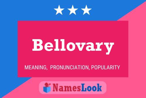 Bellovary Name Poster