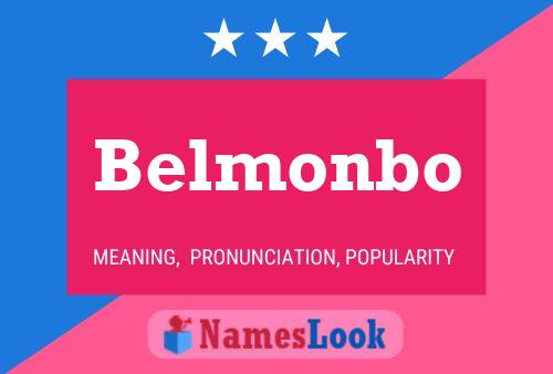 Belmonbo Name Poster