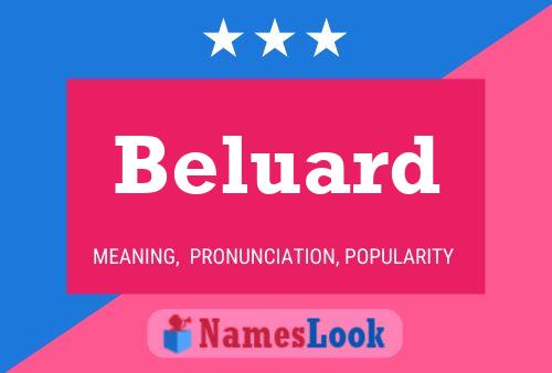 Beluard Name Poster