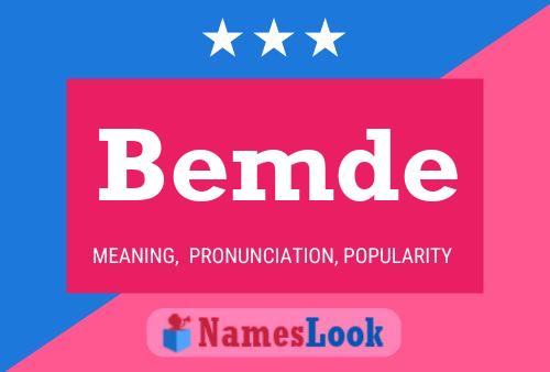 Bemde Name Poster