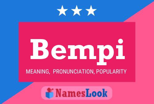 Bempi Name Poster