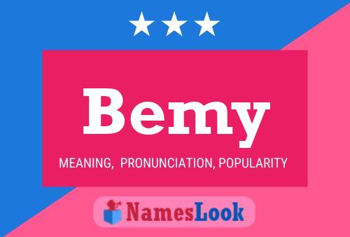 Bemy Name Poster