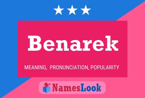 Benarek Name Poster