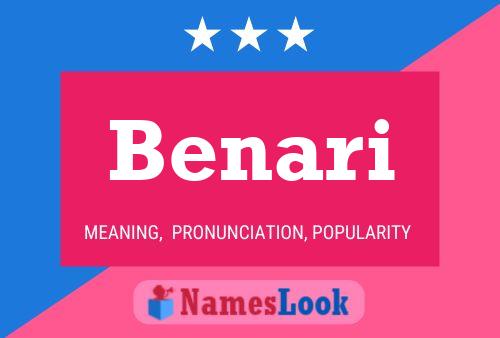 Benari Name Poster