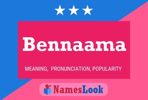 Bennaama Name Poster