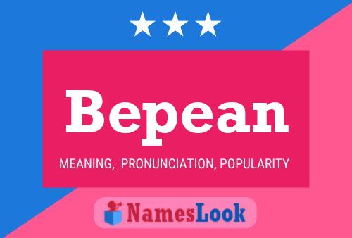 Bepean Name Poster