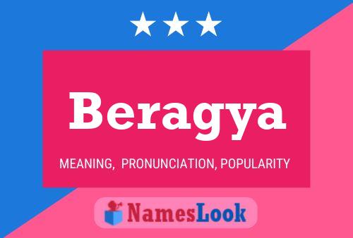 Beragya Name Poster