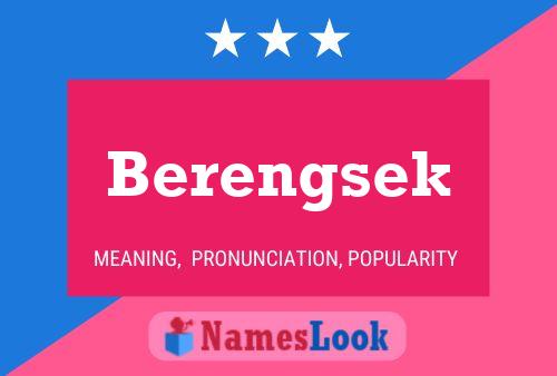 Berengsek Name Poster