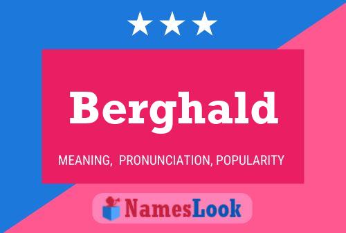 Berghald Name Poster