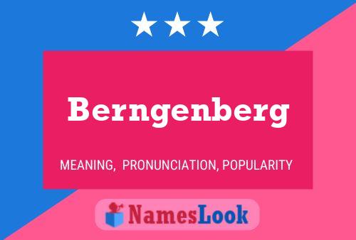 Berngenberg Name Poster