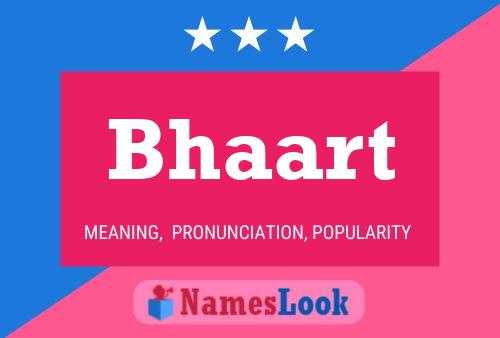 Bhaart Name Poster