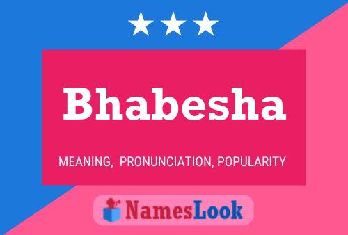 Bhabesha Name Poster