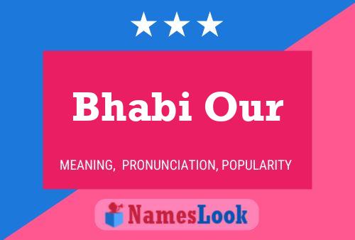 Bhabi Our Name Poster