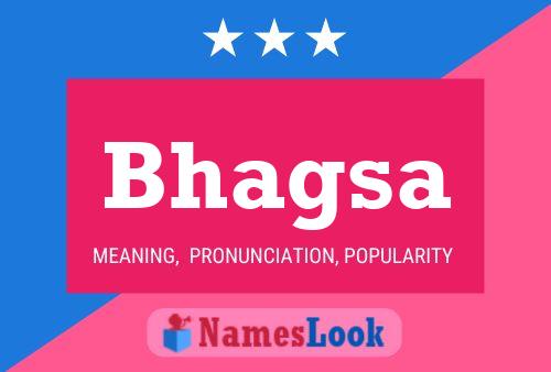 Bhagsa Name Poster