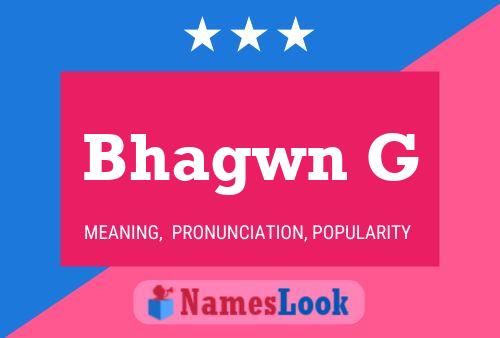 Bhagwn G Name Poster