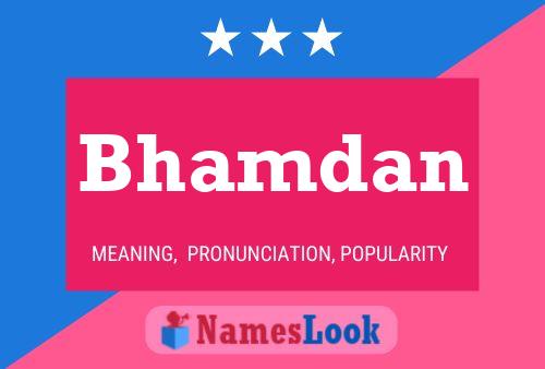 Bhamdan Name Poster