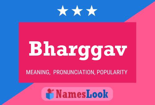 Bharggav Name Poster