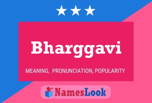 Bharggavi Name Poster