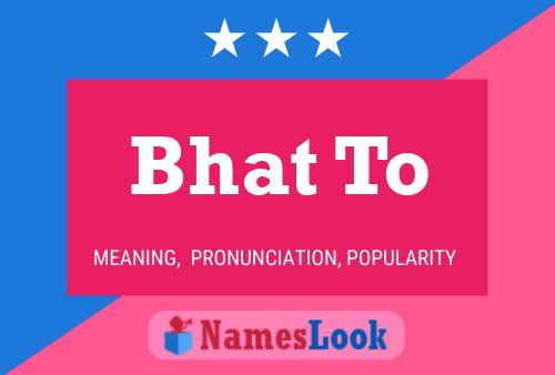 Bhat To Name Poster