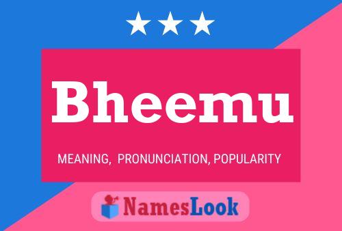 Bheemu Name Poster