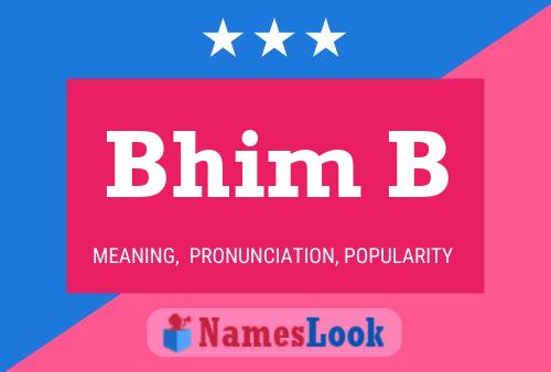 Bhim B Name Poster