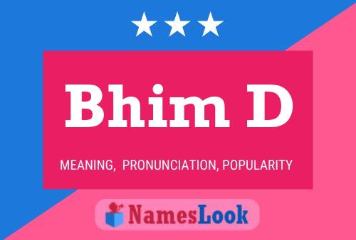 Bhim D Name Poster