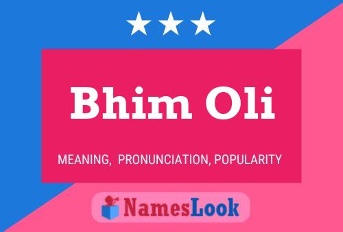 Bhim Oli Name Poster